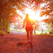 Person der løber trail i København